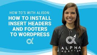 How to Install Insert Headers and Footers to WordPress