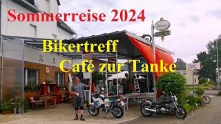  #Cochem zum #Bikertreffpunkt: Musikschmiede Kail #Cafe#zur#Tanke plus #Kurvenfahrt #Honda#NX250