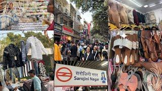 Sarojini Nager market Delhi || Latest winter collection December 2024 || #sarojininagarmarket ️