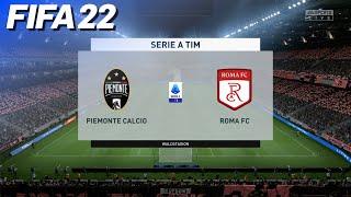 FIFA 22 - Piemonte Calcio (Juventus) vs. Roma FC (AS Roma) | PS5