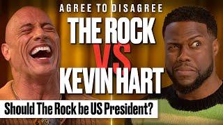 The Rock & Kevin Hart Argue Over The Internets Biggest Debates | Agree To Disagree | @LADbible