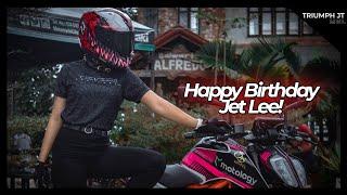 Happy Birthday Jet Lee from Triumph JT MNL!