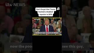 Clip of Donald Trump Mocking a Disabled Person Resurfaces