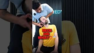 10+ Neck Stiffness GONE‼️#chiropractic  #asmr  #shorts  #trending