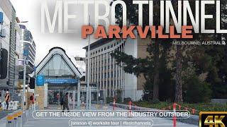 ⁴ᴷ NEW Parkville Station | Revealed: Travel Times Double Between New Parkville & Arden Stations