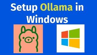 1.How to Install Ollama on Windows | How to setup Ollama on Windows | Ollama tutorial