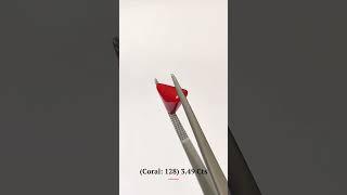 Coral: 128 (3.49 Carat)