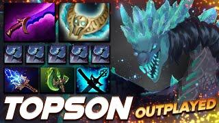 Topson Winter Wyvern Ice Carry Dragon - Dota 2 Pro Gameplay [Watch & Learn]