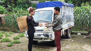 Genius Girl. Repair and restart DAIHATSU car. Maintain and clean engine after many years of disuse