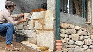 The chicken coop, stone walls, sheep manure and the Ocean sunset #47