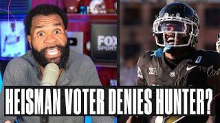 REACTION: Travis Hunter left OFF this Heisman voter's ballot?! | Deion Sanders' Colorado