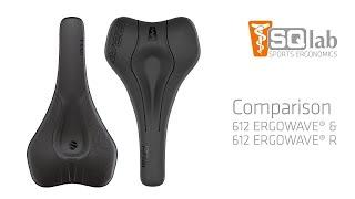 SQlab 612 ERGOWAVE® & 612 R - Comparing the saddles