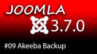 Homepage erstellen mit Joomla 3.7 - Seite mit Akeeba Backup sichern  [1080p HD]