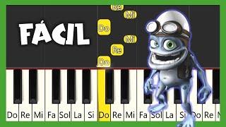 Crazy Frog - Axel F - PIANO FÁCIL CON NOTAS  - PIANO TUTORIAL