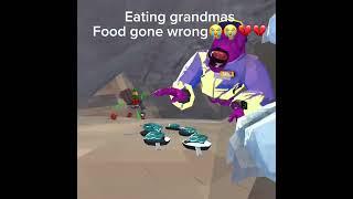Eating with grandma gone wrong #animalcompany #vr #trending #gtag