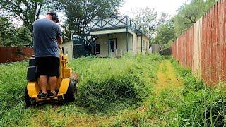 Neighborhood EYESORE Needed Help SATISFYING LAWN TRANSFORMATION