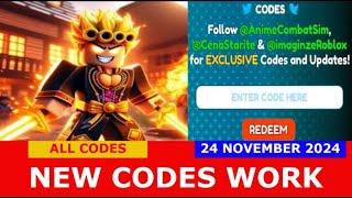 *NEW CODES* [AURA] Anime Slashing Simulator ROBLOX | NOVEMBER 24, 2024