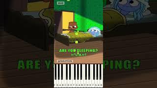 What does a robot vacuum cleaner do at night? Aurelia is not sleeping @PADLOTOON - Piano Tutorial