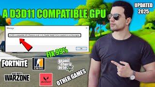 How To Fix Fortnite A D3D11-compatible GPU (Feature Level 11.0 Shader Model 5.0)