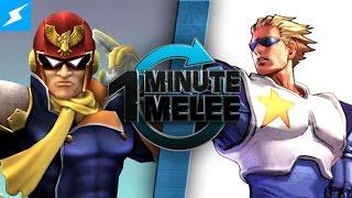 One Minute Melee - Captain Falcon vs Captain Commando