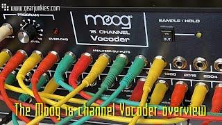 Moog 16 channel Vocoder overview