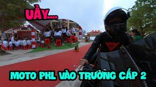 Phản Ứng Của Học Sinh Cấp 2 Cẩm Khê Phú Thọ Khi Thấy Moto PKL Vào Trường | ZinVG