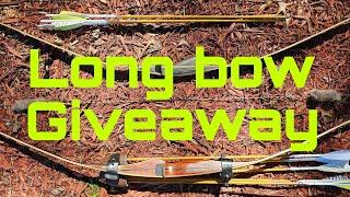 Unboxing - AF archery - 90 Amazon longbow - Traditional archery - giveaway