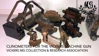 Clinometers for the Vickers Machine Gun #VickersMG