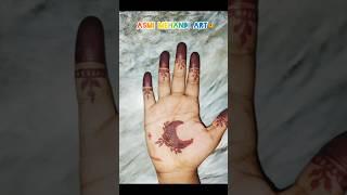 simple aesthetic front hand desigh#learnwithme #mehndi #cutedesign
