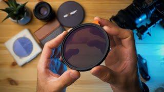 Variable ND Filters EXPLAINED  | The BEST Budget ND Filter - K&F Concept Variable ND Filter Review