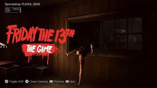 Friday the 13th  The Game - more counselor gameplay (PS4)(2021)