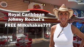 Utopia of the Seas Johnny Rockets: Free? How much are milkshakes?