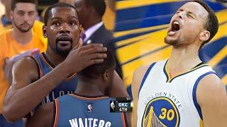 OKC BLOWS 3-1 LEAD! Final Minutes of Warriors vs Thunder Game 7 - 2016 NBA WCF