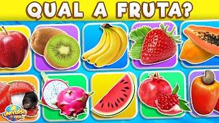 40 FRUTAS para Testar seus Conhecimentos  Adivinhe os Nomes das Frutas 