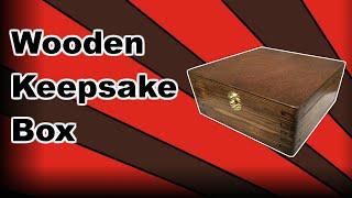 Wooden Keepsake Box