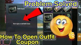 How to use outfit coupon in pubg mobile lite | Dark Weapon |