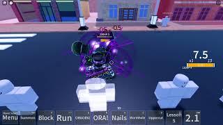 Tusk Act 4 One Shot Combo | n the jojo game ROBLOX