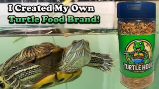 I Created My Own Turtle Food Brand!