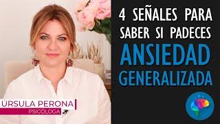 4 señales para determinar si padeces ansiedad generalizada