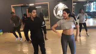 Janhvi Kapoor And Ishaan Khattar Dance Practice For The Song Zingaat For Dhadak