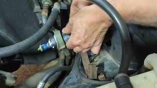 Mopar 94  Dodge Ram pickup replacing headlight bulbs