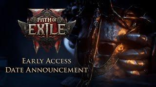 Path of Exile 2 - Early Access Date Announcement