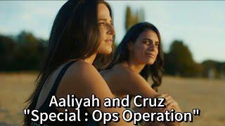 A lesbian love story with her Target's daughter | Aaliyah and Cruz ( Season 1 ).