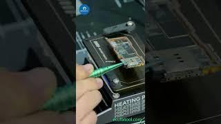 How to repair phone motherboard CPU?