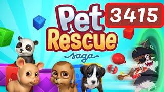 Pet Rescue Saga Level 3415 - No Boosters The Regordos