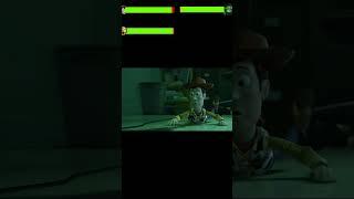 Fight Woody VS Monkey with healthbars | Toy Story 3 (2010) | MWH