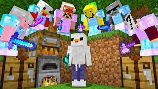 Minecraft Speedrunner VS 6 Hunters FINALE REMATCH