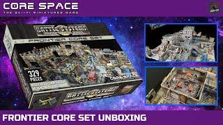 BATTLE SYSTEMS FRONTIER TERRAIN CORE SPACE - Unboxing Review & Build - Kill Team Infiniti Stargrave