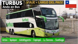 TURBUS 3062 ARICA SANTIAGO trip by Marcopolo Paradiso 1800 DD New G7 Scania bus | ANDO EN BUS