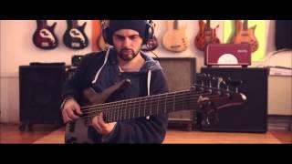 Daniele Camarda - Manne Woody 7 strings bass #3 with laptop